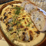 Croppa - 牡蠣とチーズの芳ばしい香りがいっぱい！