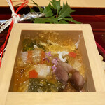 銀座 しのはら - 節分の枡