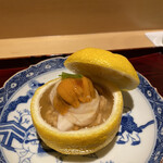 銀座 しのはら - 白子、あん肝、酢飯