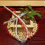 銀座 しのはら - 節分の枡