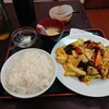 食味鮮 - 日替わりランチ(回鍋肉)650円 202201