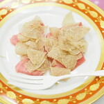 ペレグリーノ - 【旬の一皿】大間の黒鮪のクルード