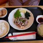 石川県七尾 黄金アジ タタキ