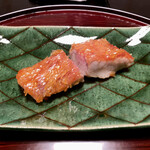 あさば - 金目鯛 炭火焼 鱗の食感がパリッサクッとして美味しい