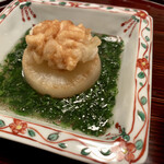 あさば - 焼大根 雲子 菊菜餡