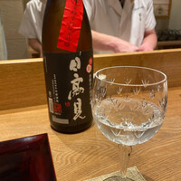 祇園 にし - 大好きな日高見がよく合います