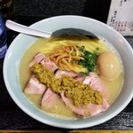 塩そば専門店 桑ばら - ムール貝と帆立の塩ミキサー