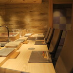 寿司栄 - カウンター