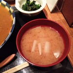 森川 - お味噌汁&小鉢