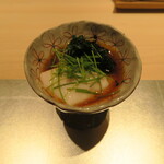 寿司栄 - 河豚白子