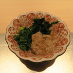 寿司栄 - カワハギ肝和え