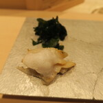 寿司栄 - 能登万寿貝