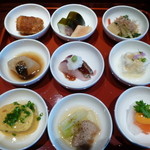 京都ぎをん 八咫 - 冬の豆皿料理