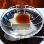 京都ぎをん 八咫 - ほうじ茶のブラマンジェ