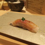 寿司栄 - 鹿児島白鯵