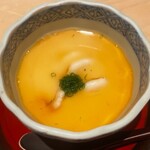 鮨 はしもと - 2021.12.  白子の茶碗蒸し