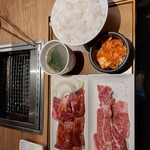 Yakiniku Raiku - ロース&ハラミと肉の日限定和牛肉