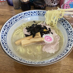 きくや - 【限定】懐かしいダブルスープの魚介系中華そば