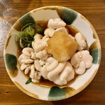 酒と旨いもの なまけもの - 白子ポン酢