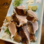 酒と旨いもの なまけもの - サワラの藁焼き