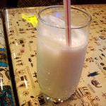 ナマステスパイス - 開店サービスのラッシーです