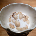 まな板の上の旬　ぽぽぽん - 銀杏塩煎り