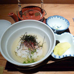 まな板の上の旬　ぽぽぽん - めんたい茶漬け（少な目）