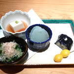 まな板の上の旬　ぽぽぽん - 前菜