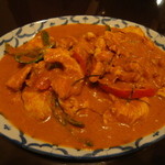 ワンタイ - チキンのカレー炒め