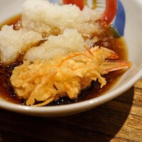 日本橋 蕎ノ字 - 車海老の頭　②