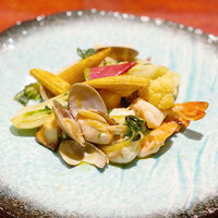 魚China YO - 魚介と中国野菜のエビ醬炒め