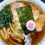 ラーメン渓流 - 醤油ラーメン　大盛り