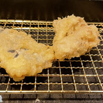 Hakata Tempura Takao - 鯵、舞茸