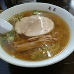 佐野らーめん 亀嘉 - ラーメン大盛り620円＋120円