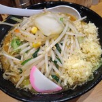 タンメン トナリ - 味噌タンメン（生姜W、大蒜）840円(税込)