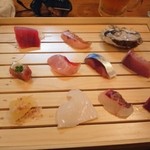 とんかつ 武蔵 - 2013/1 お刺身