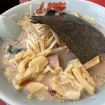 ラーメン山岡家 - 塩ネギらーめん¥790穂先メンマ¥120JAFコロチャーシュー増し