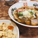 Gokuraku Chaya - ラーメンセット！