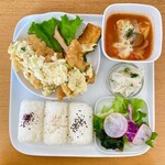 木更津のカフェ marone - ひとくちチキン南蛮