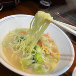 鳳春 - たっぷり野菜ともっちりストレート麺