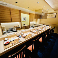 日本橋 蕎ノ字 - ◎店内はカウンター席が9席のみ。