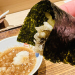 日本橋 蕎ノ字 - ◎瀬戸内海の大黒神島産の牡蠣は濃厚で美味い。