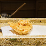 日本橋 蕎ノ字 - ☆桜えびかき揚げ（静岡・駿河湾）