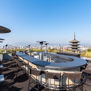 京都市街が一望出来る360度のパノラマビュー