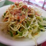 シンユウらーめん - サラダ