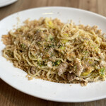 タベルナ・バルボーネ - 豚バラ肉と芽キャベツのラグービアンコスパゲティ