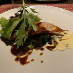 キャトルラパン - 宮城サーモンのソテー