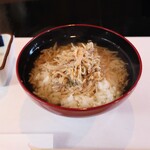 料理亭 さか本 - ちりめん山椒のお茶漬け