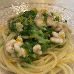イタリアンレストラン Zucca - 白子と菜の花のパスタ