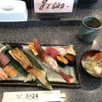 まぐろ茶家 松島店 - 特上にぎり